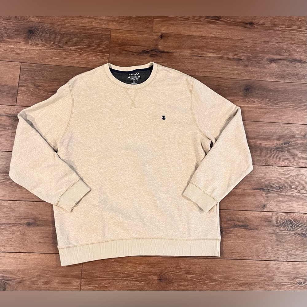 Izod Advantage Performance Natural Stretch Crewneck Pullover Sweater Size XL
